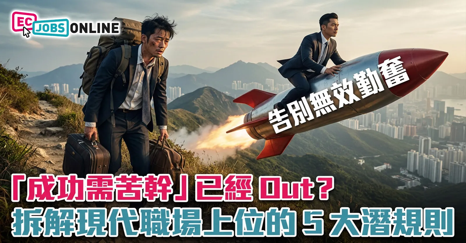 【告別無效勤奮】「成功需苦幹」已經 Out?拆解現代職場上位的5大潛規則 【告別無效勤奮】「成功需苦幹」已經 Out?拆解現代職場上位的5大潛規則